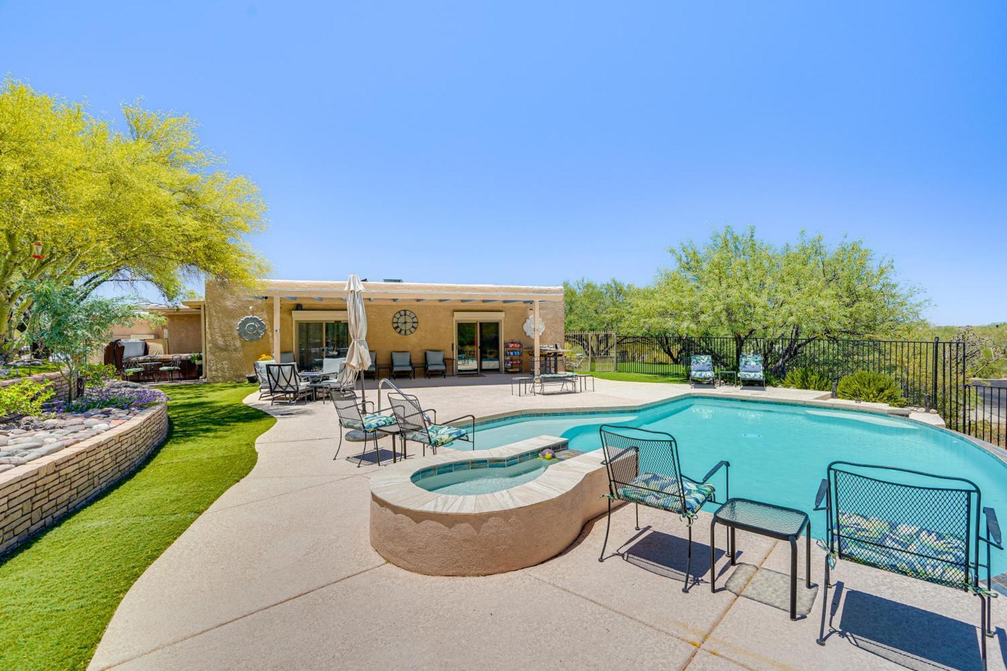 Oro Valley Retreat With Pool And Breathtaking Views! Kültér fotó